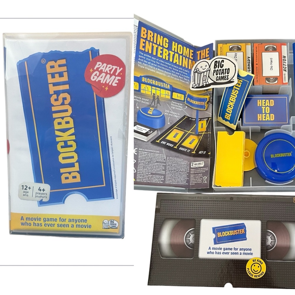 NEW Blockbuster Party Game | A Movie Game For Everyone Who Has Ever Seen a Movie